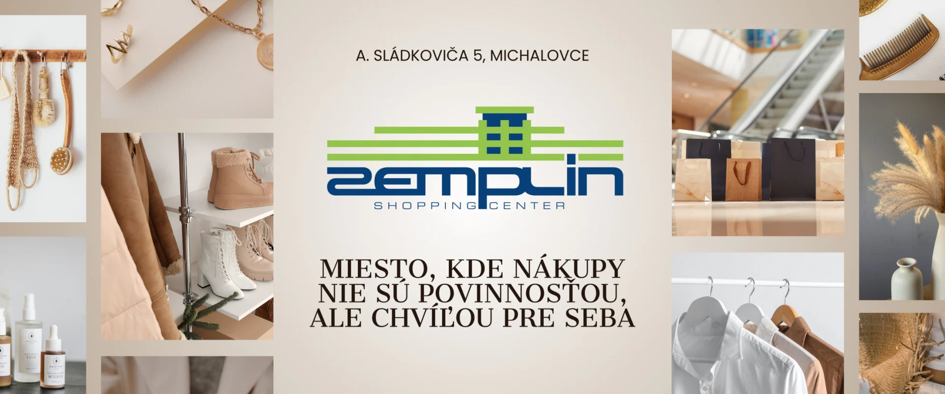 OC Zemplín — Miesto, kde nákupy nie sú povinnosťou
